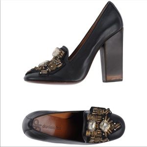 Daniella Polo embellished pumps
